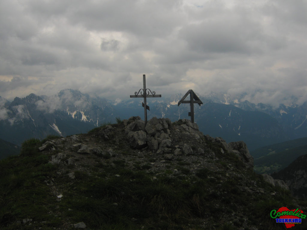 The Double Cross to the Top of the Mount Schiaron